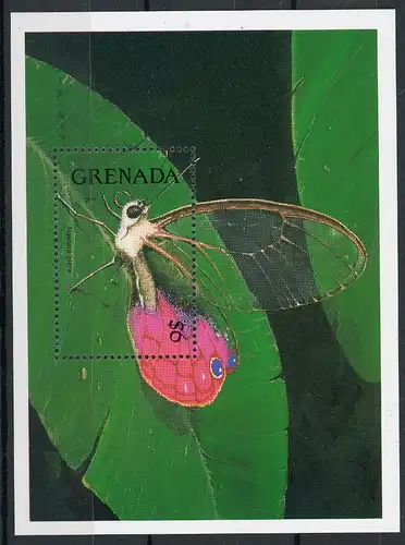 Grenada Block 270 postfrisch Schmetterlinge #HB118