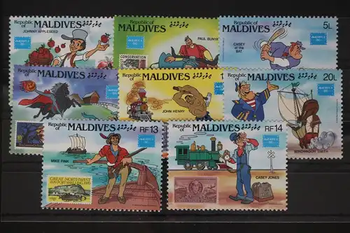 Malediven 1175-1182 postfrisch Walt Disney #FD140