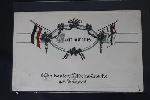 AK Deutschland Gott mit uns. 1918 #PL390