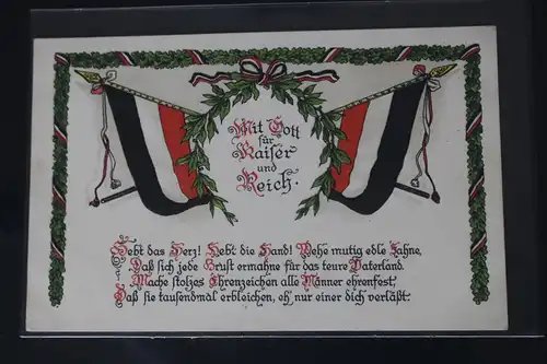 AK Deutschland Mit Gott für Kaiser und Reich! #PL440
