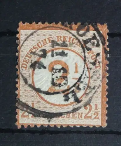 Deutsches Reich 29 gestempelt nicht hell, Zähnung siehe Bild #FH288