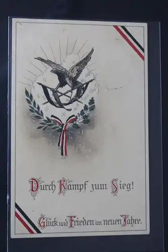 AK Deutschland Durch Kampf zum Sieg! Feldpost 1914 #PL407