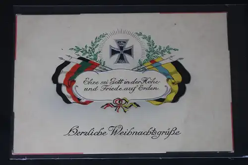 AK Deutschland Ehre sei Gott in der Höhe usw. Feldpost 1914 #PL488