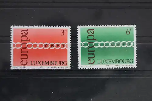 Luxemburg 824-825 postfrisch Europa #FA949