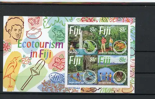 Fidschi Inseln Block 14 postfrisch Tourismus #Schm1138