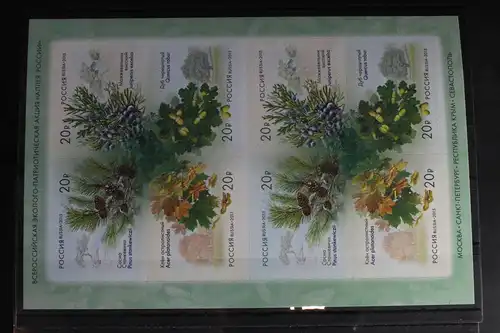 Russland 2150-2153 postfrisch Folienblatt #FH804