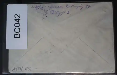 Feldpostbrief Stempel „S.B. Feldluftschiffer-Abteilung Ballonzug 74“ #BC042