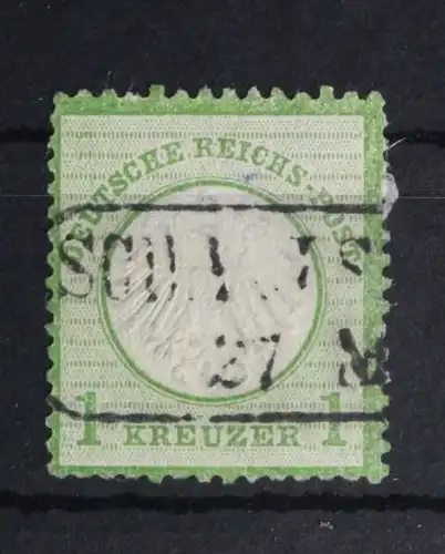 Deutsches Reich 7 gestempelt nicht hell, Zähnung siehe Bild #FH239