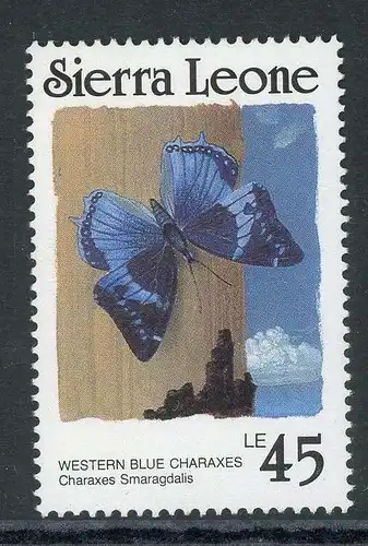 Sierra Leone 993 postfrisch Schmetterlinge #HB215