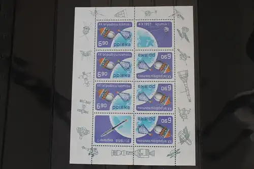 Polen 2539 postfrisch Kleinbogen #FF193