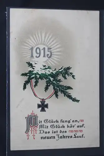 AK Deutschland Mit Glück fang' an. mit Glück hör' auf usw. 1915 #PL535