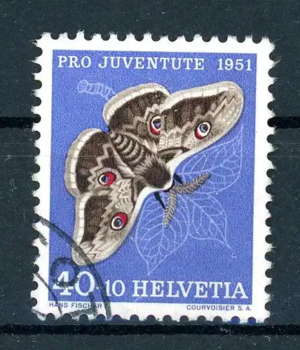 Schweiz 565 gestempelt Schmetterlinge #HB264