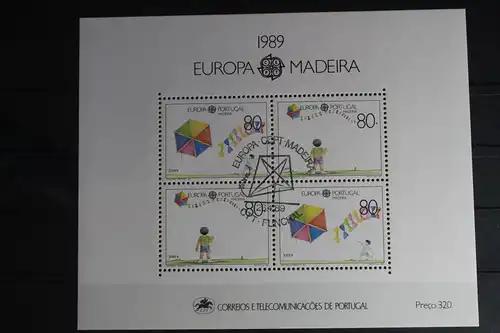 Portugal Madeira Block 10 gestempelt #FD669