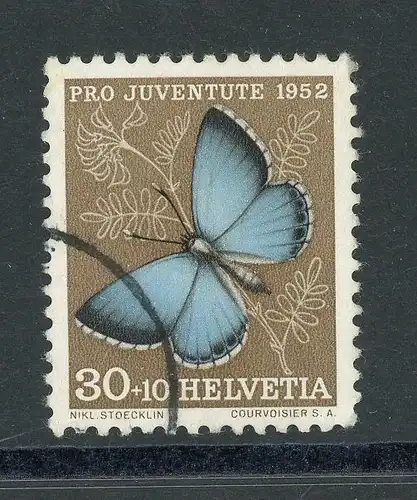 Schweiz 758 gestempelt Schmetterlinge #HB222