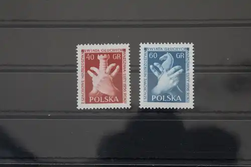 Polen 954-955 mit Falz #FF266