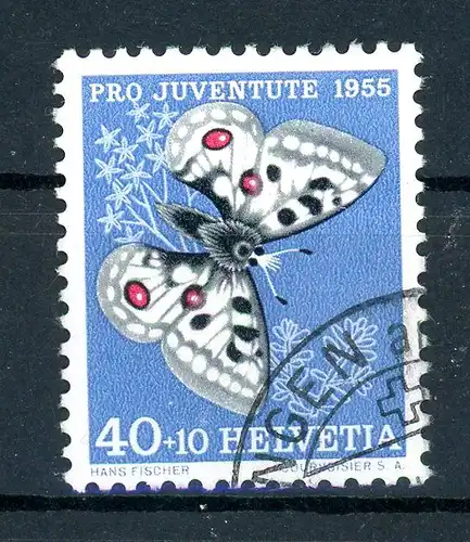 Schweiz 622 gestempelt Schmetterlinge #HB269