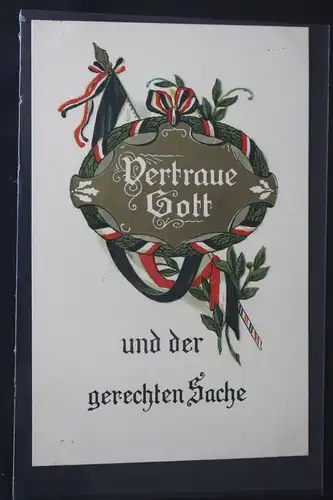 AK Deutschland Vertraue Gott und der gerechten Sache. #PL510