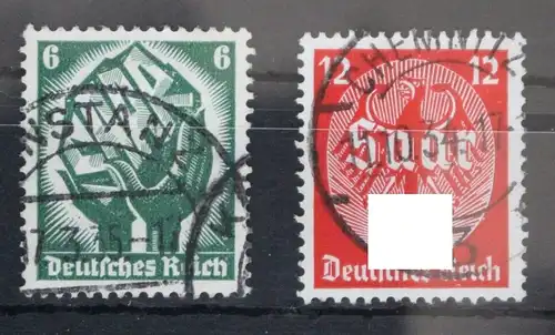 Deutsches Reich 544-545 gestempelt #FH447