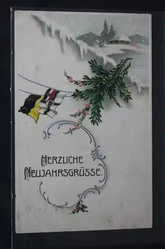 AK Deutschland Herzliche Neujahrsgrüße 1915 #PL505