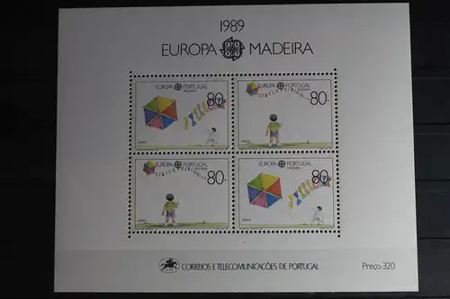 Portugal Madeira Block 10 postfrisch #FD663