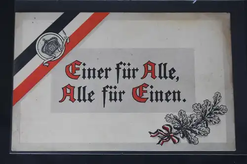 AK Deutschland Einer für Alle, Alle für Einen. 1915 #PL518