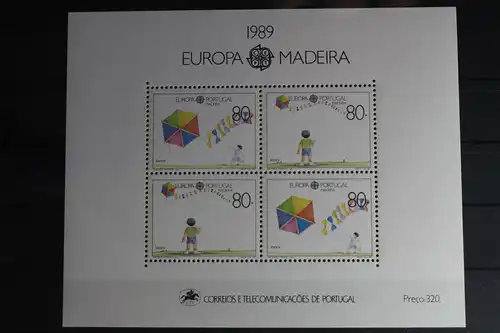 Portugal Madeira Block 10 postfrisch #FD665