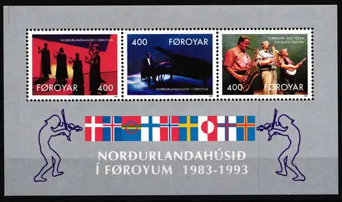 Färöer Inseln Block 6 postfrisch #FA932