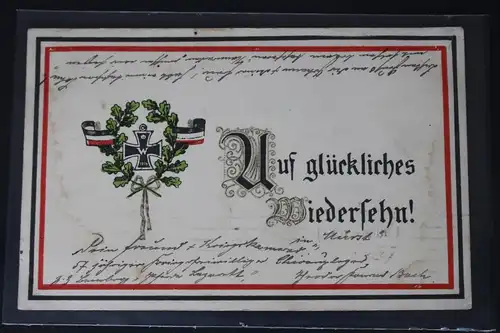 AK Deutschland Auf glückliches Wiedersehn! Feldpost 1915 #PL529