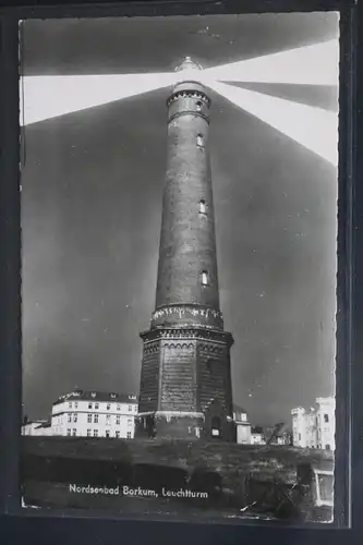 AK Nordseebad Borkum Leuchtturm 1962 #PL578