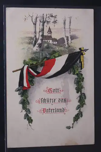 AK Deutschland Gott schütze unser Vaterland! Feldpost 1916 #PL546