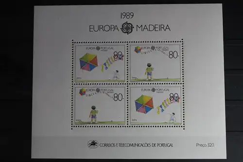 Portugal Madeira Block 10 postfrisch #FD666