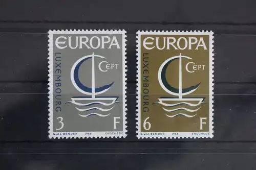 Luxemburg 733-734 postfrisch Cept Europa #FA938