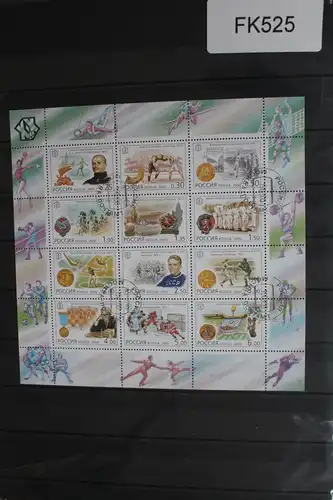 Russland 793-804 gestempelt Zd-Bogen #FK525