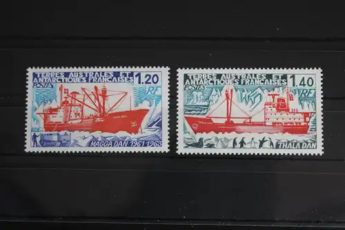 Französische Gebiete in der Antarktis (TAAF) 122-123 postfrisch Schiff #FI413