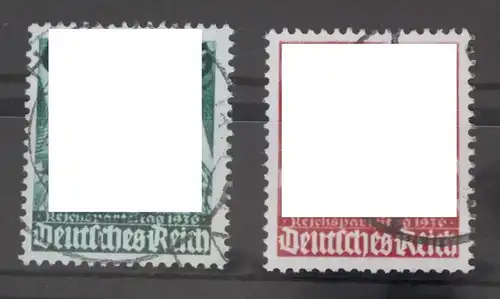 Deutsches Reich 632-633 gestempelt #FK302