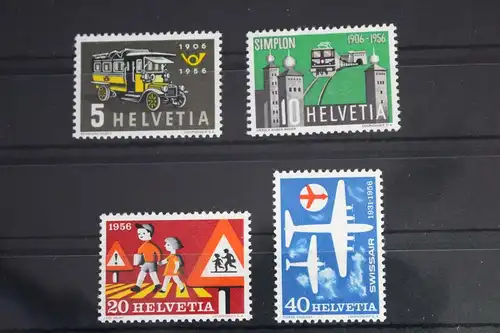 Schweiz 623-626 mit Falz #FC126