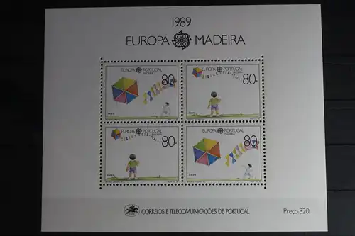 Portugal Madeira Block 10 postfrisch #FD664