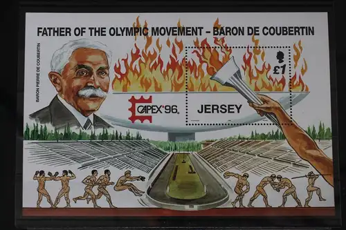 Großbritannien Jersey Block 13 postfrisch #FC244