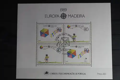 Portugal Madeira Block 10 gestempelt #FD668