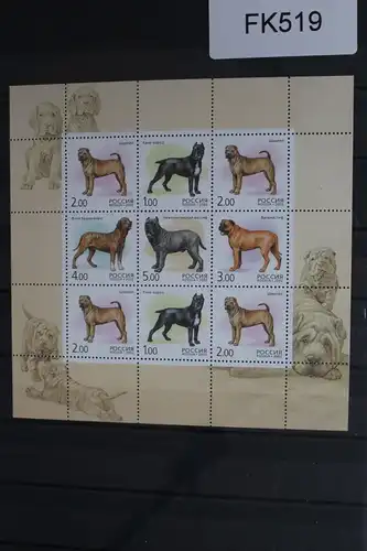 Russland 971-975 postfrisch Kleinbogen #FK519