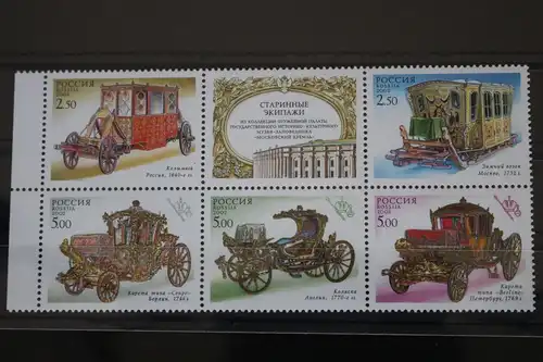 Russland 994-998 postfrisch Sechserblock #FJ837