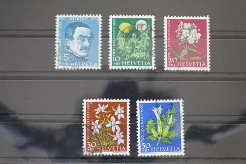 Schweiz 722-726 gestempelt Pro Juventute #FC150