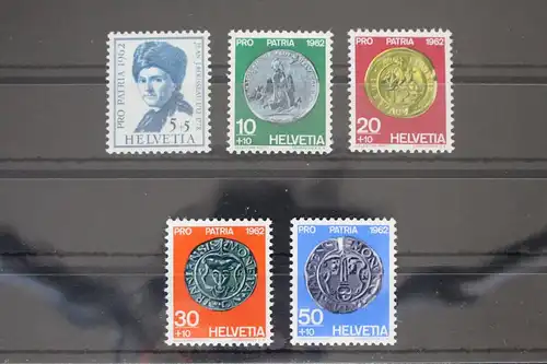 Schweiz 751-755 postfrisch Pro Patria #FC147