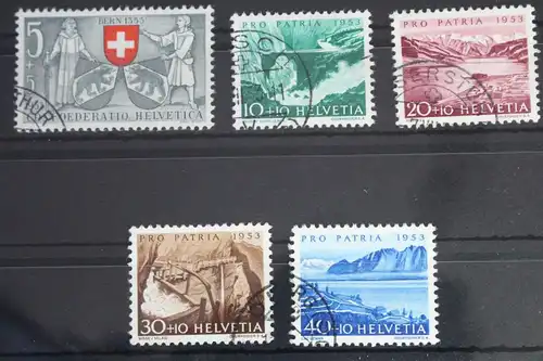 Schweiz 580-584 gestempelt Pro Patria #FC114