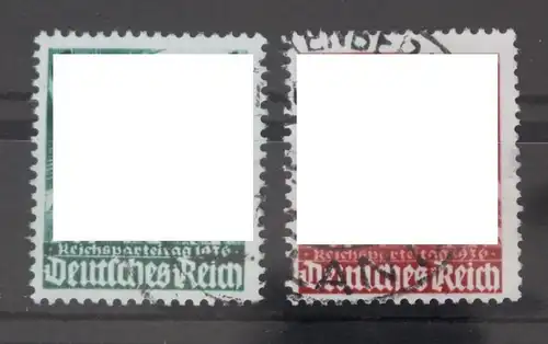 Deutsches Reich 632-633 gestempelt #FK299