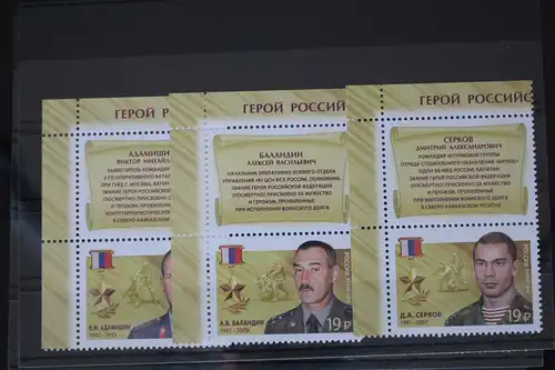 Russland 2297-2299 postfrisch mit Zf #FK663