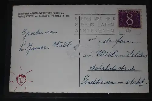 AK Niederlande MS Königin Wilhelmina, Stapellauf: Juni 1927 #PL602