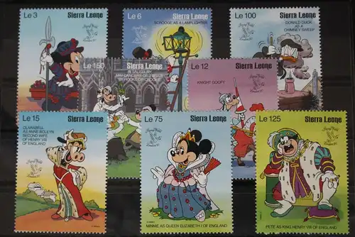 Sierra Leone 1465-1472 postfrisch Walt Disney #FJ928