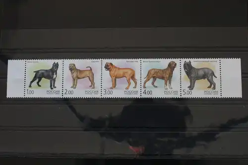 Russland 971–975 postfrisch Fünferstreifen #FJ816