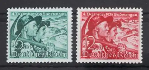 Deutsches Reich 684-685 postfrisch #FK180